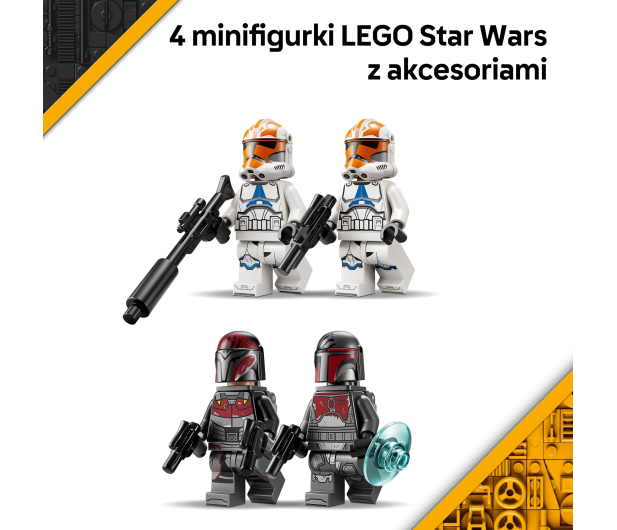 LEGO STAR WARS 75449 Oblężenie mandalory — zestaw bitewny - 1473555 - zdjęcie 13